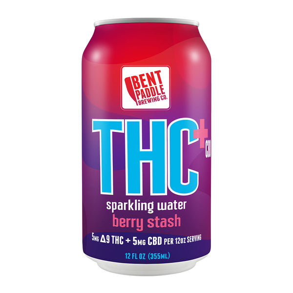 THC+ Berry Stash Infused Sparkling Water