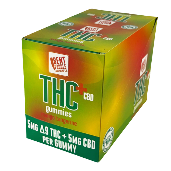 CASE DEAL!!  Pack of 10 (Case)THC+ Mango Tangerine Gummies