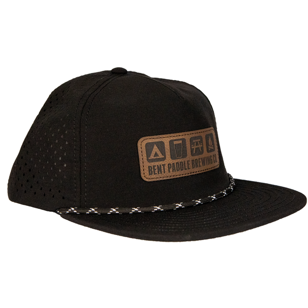 Black Camp Logo Hat
