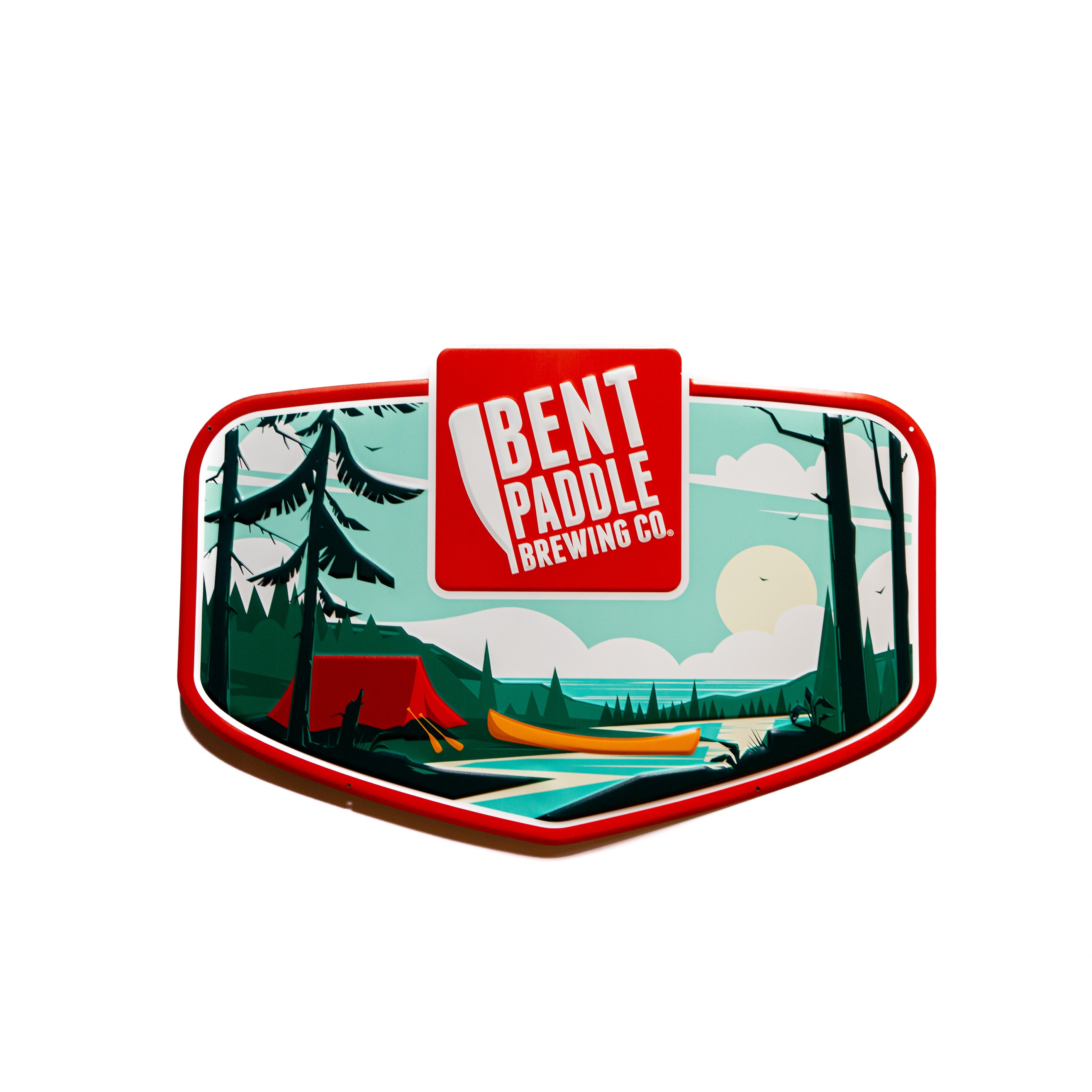 Camp Logo Tin Tacker – Bent Paddle Gear Store